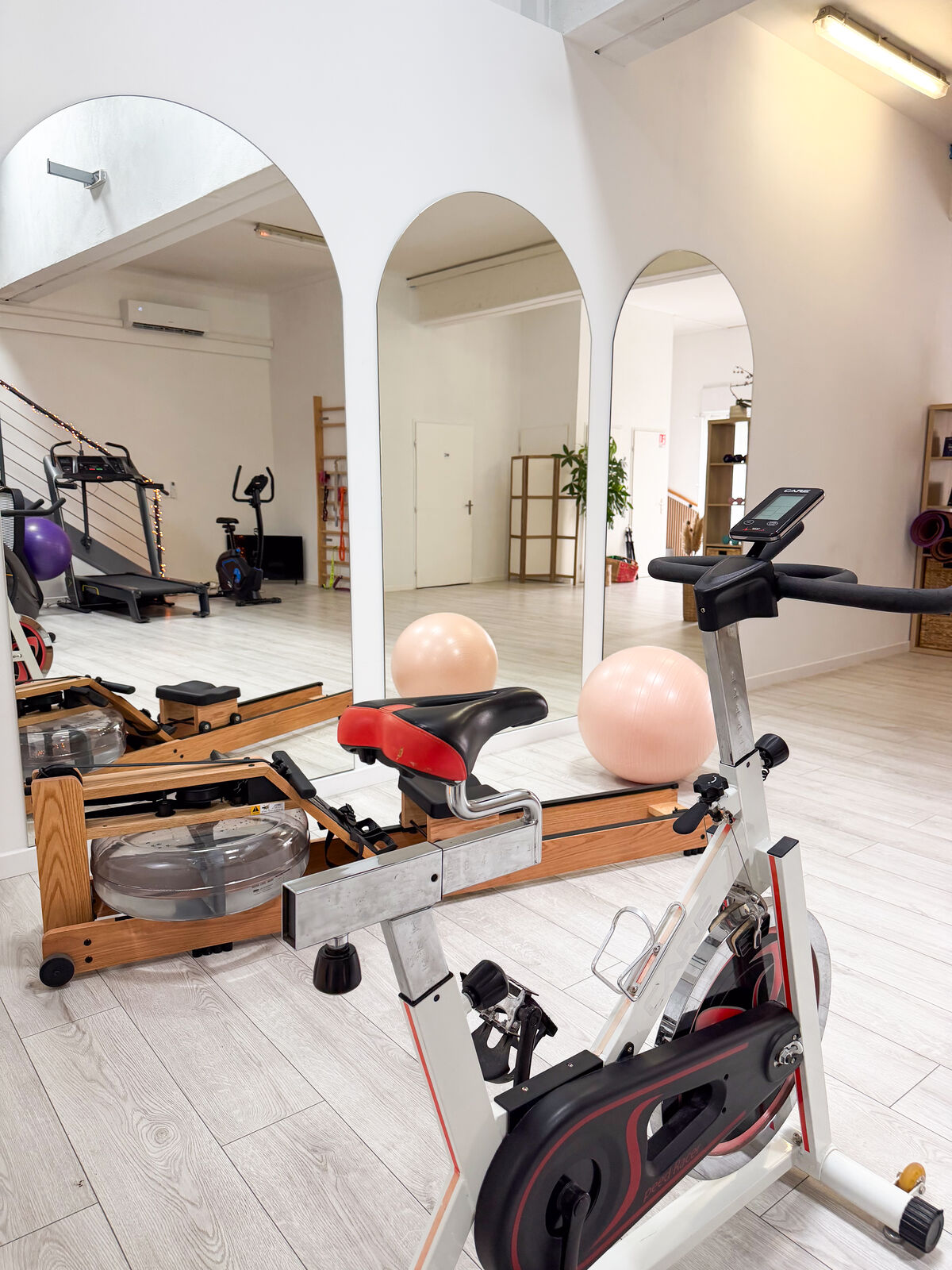 Plateau technique, appareils de renforcement